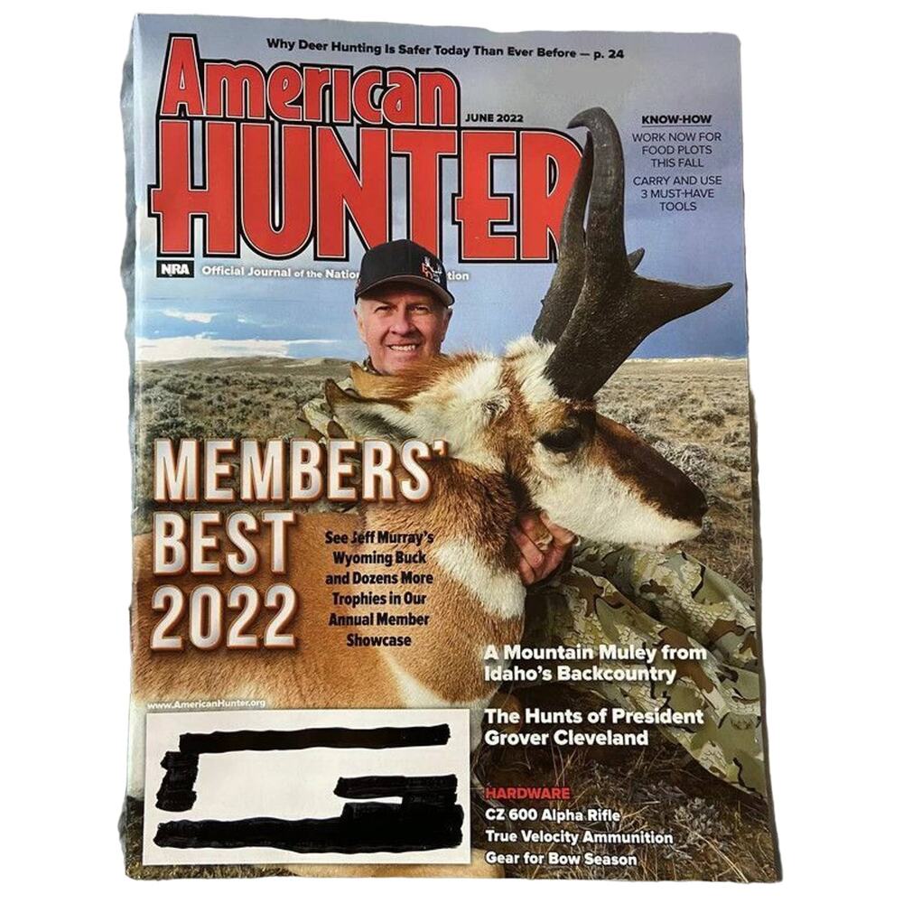 American Hunter June 2022 Members Best Mountain Muley from Idahos Backcountry